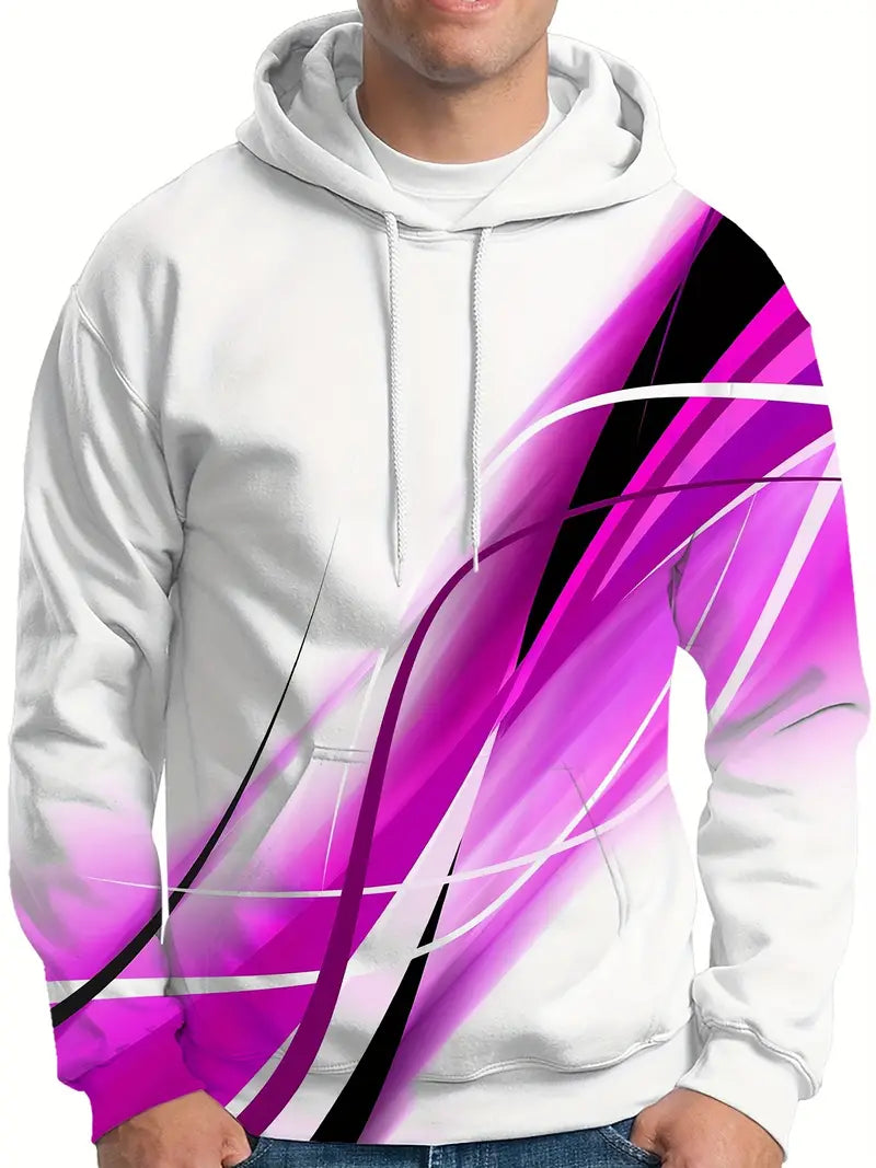 Max – Gestreepte Kapuzenpullover voor Heren