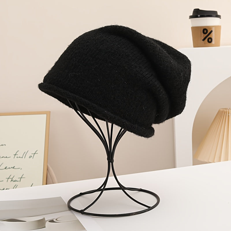 Sanne - Unisex Knitted Hat | Comfortable, Breathable Winter Hat with Drawstring Closure