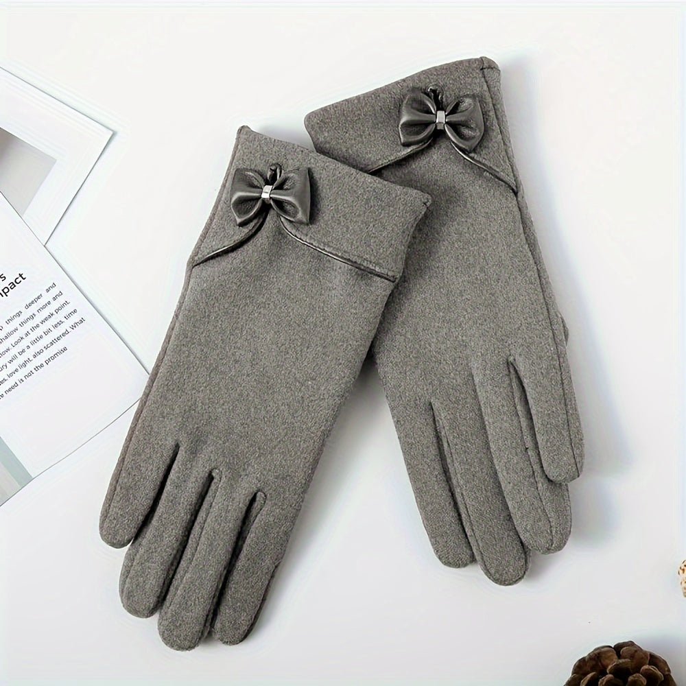 Eliza - Elegant Touchscreen Winter Gloves