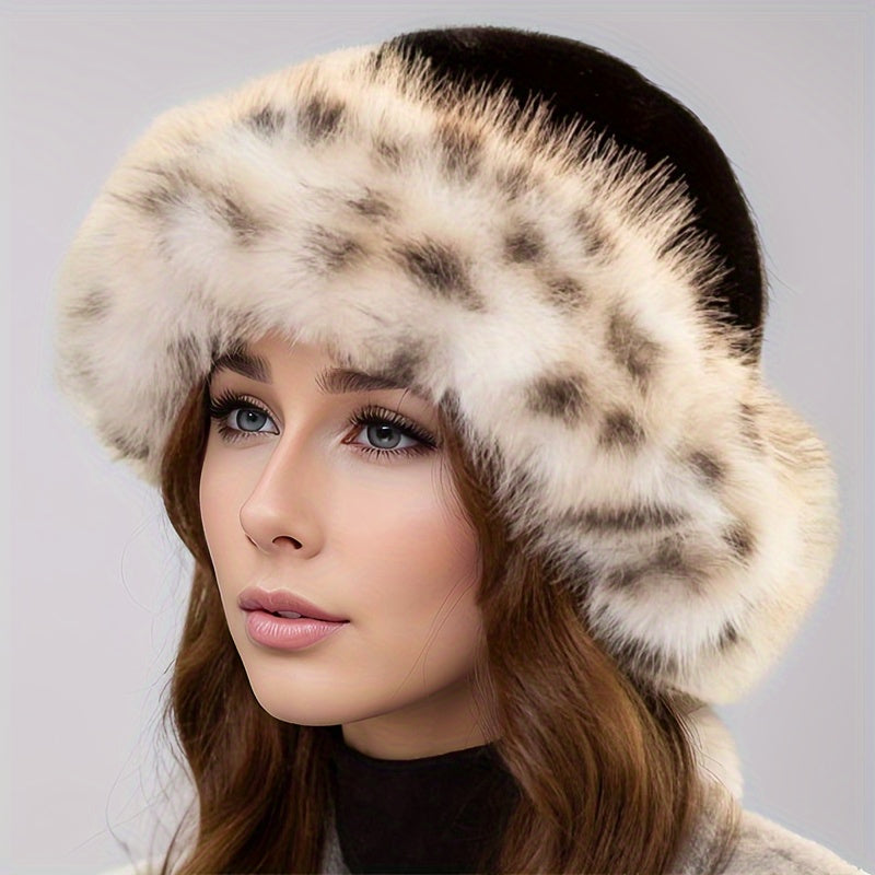 Elise - Faux Fur Winter Hat with Earflaps | Warm and Fashionable Accessory