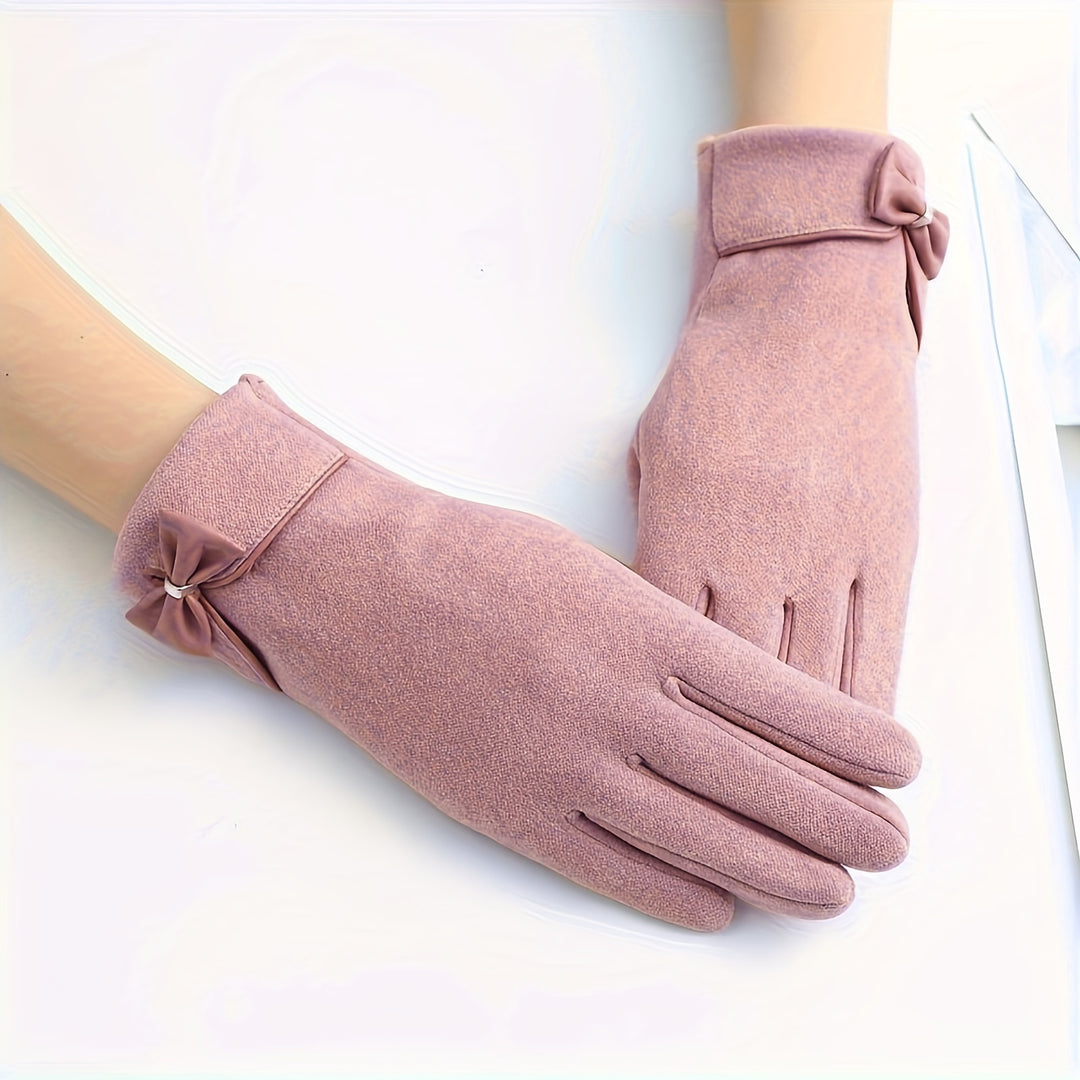 Eliza - Elegant Touchscreen Winter Gloves