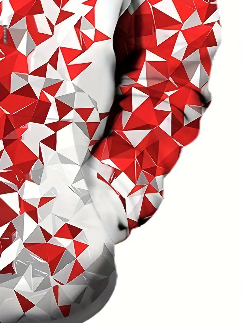 Lucas – Kapuzenpullover met geometrische print voor heren