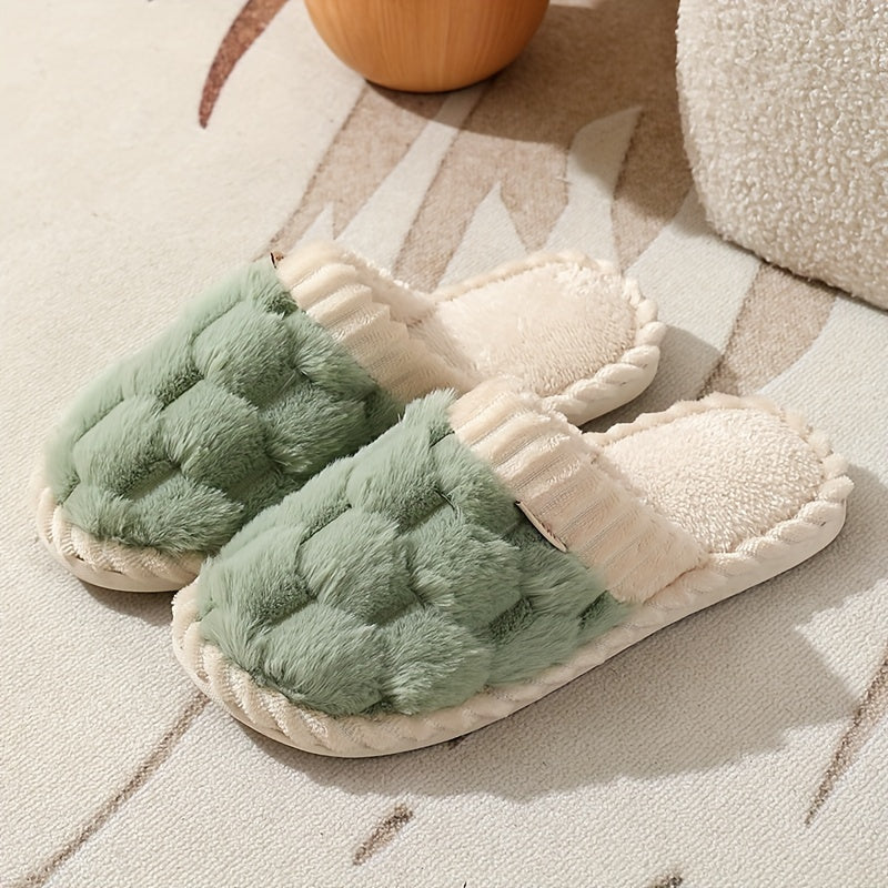 Sophie – Warm Winter Slippers with Closed Toe, Cozy Slip-On Slippers for Indoor Use