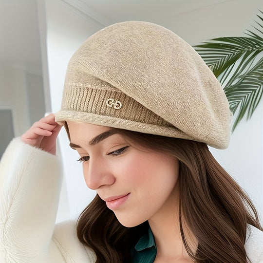 Lotte - Winterfleece Beanie voor Vrouwen | Warme, Lichtgewicht Acryl Muts voor Kerst en Huishoudelijk Gebruik