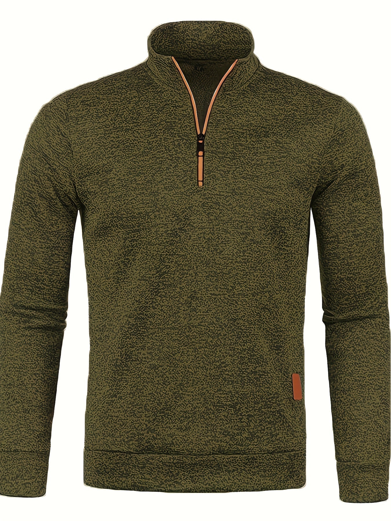 Lars – Heren Hals-Reißverschluss-Pullover voor Herfst en Winter