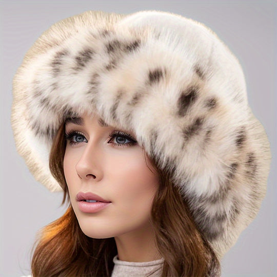 Elise - Faux Fur Winter Hat with Earflaps | Warm and Fashionable Accessory