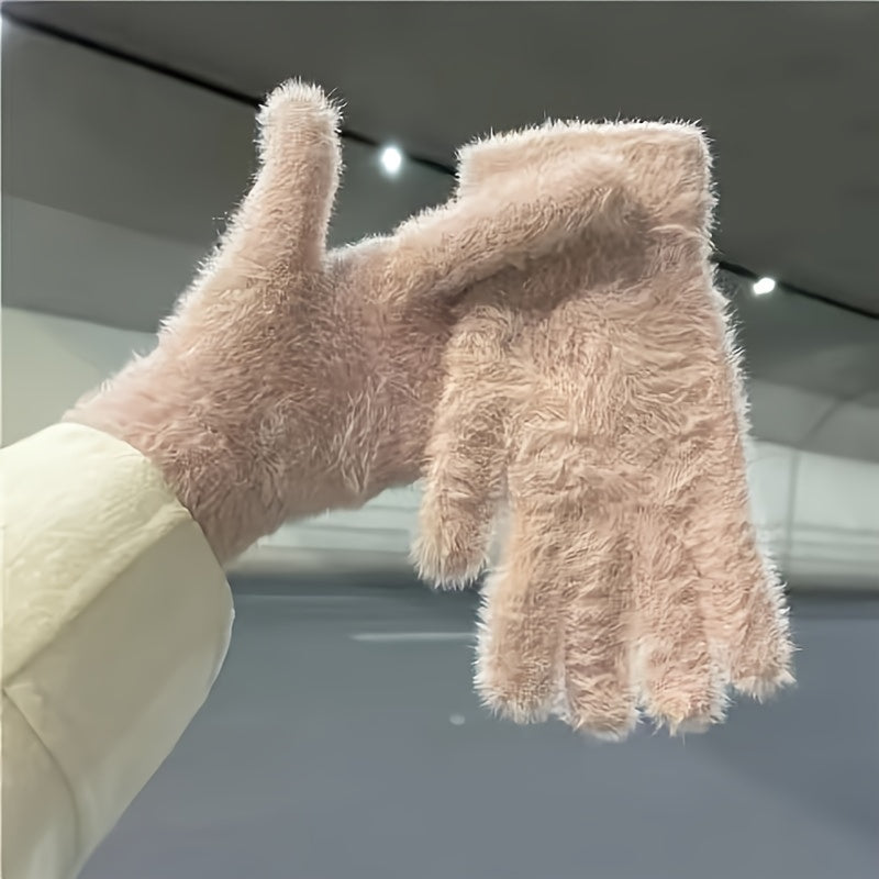 Iris - Warm Polyamide Winter Gloves, Touchscreen Compatible