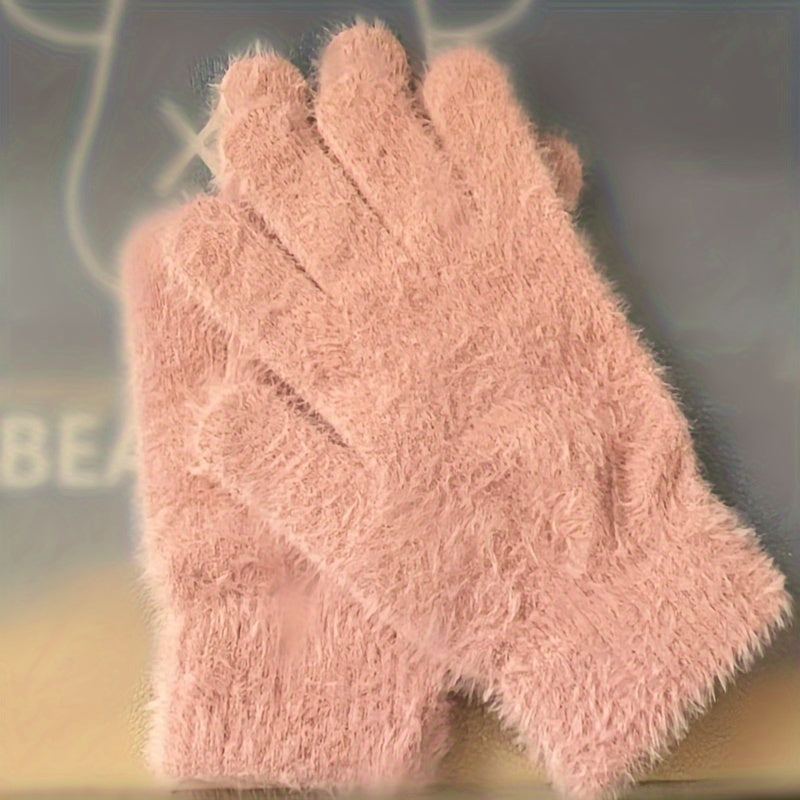 Iris - Warm Polyamide Winter Gloves, Touchscreen Compatible