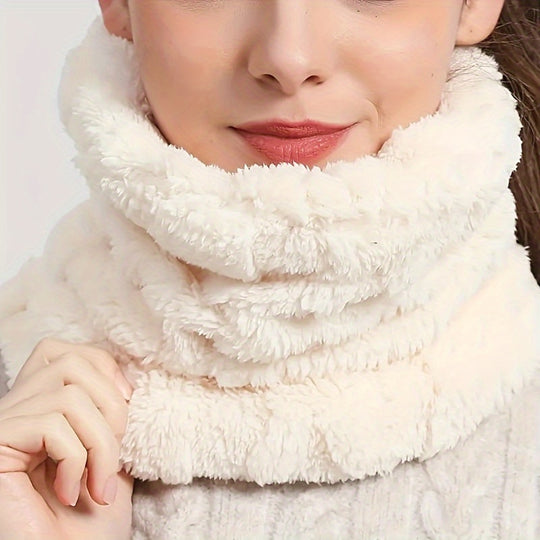 Yvette - Warm Knitted Scarf for Women - Elastic, Windproof &amp; Comfortable