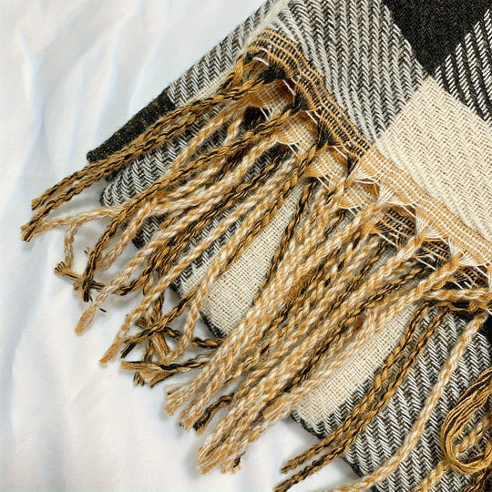 Yvette - Chic Striped Women's Scarf for Fall/Winter