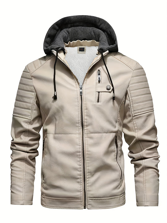 Willem - Men's softshell jacket with hood