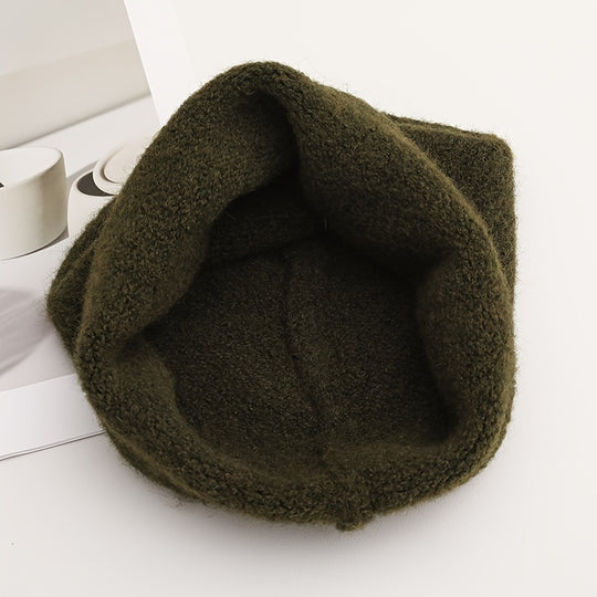 Sanne - Unisex Knitted Hat | Comfortable, Breathable Winter Hat with Drawstring Closure