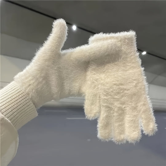 Iris - Warm Polyamide Winter Gloves, Touchscreen Compatible