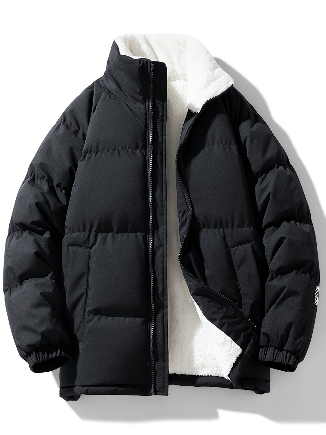 Joris - Winter Puffer Jacket with Stand-up Collar