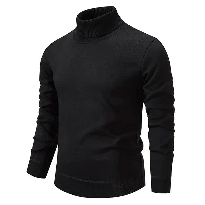 Jeroen – Stylish Men's Roll-Neck Pullover