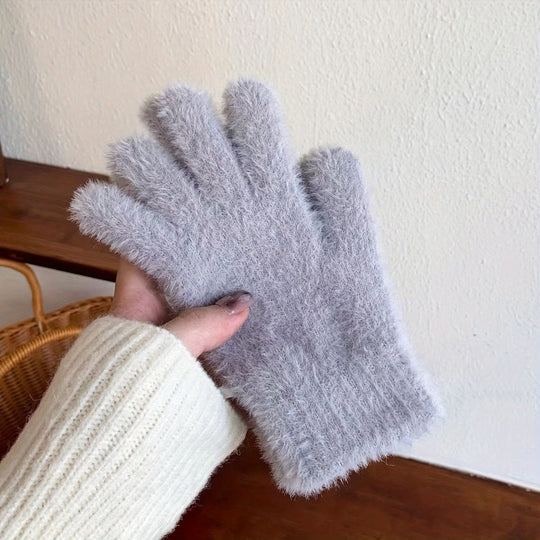 Iris - Warm Polyamide Winter Gloves, Touchscreen Compatible