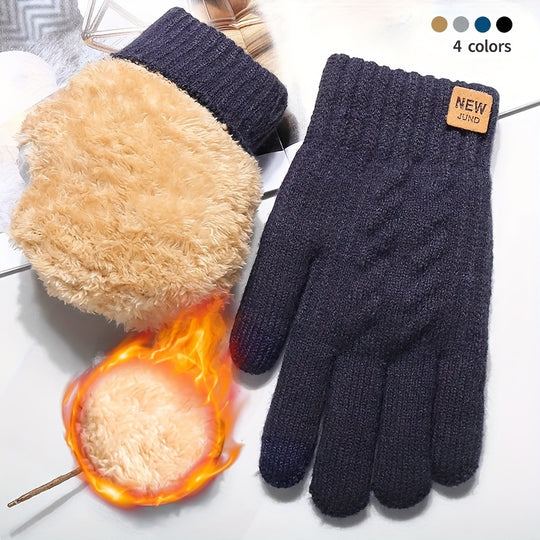 Mariska - Warm Knitted Winter Gloves