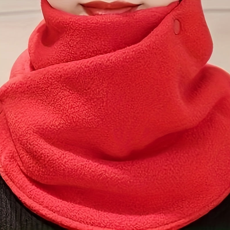 Madelief - Warm Velvet Neckwarmer for Fall and Winter