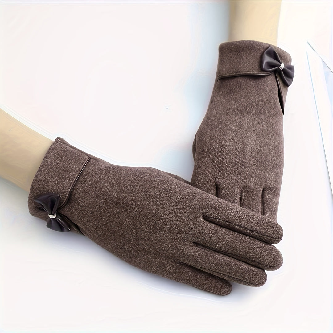 Eliza - Elegant Touchscreen Winter Gloves