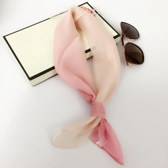 Liana - Elegant Ombre Silk Scarf for Women