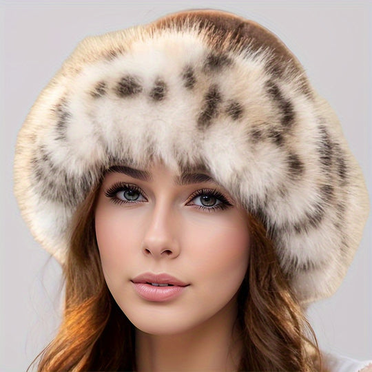 Elise - Faux Fur Winter Hat with Earflaps | Warm and Fashionable Accessory