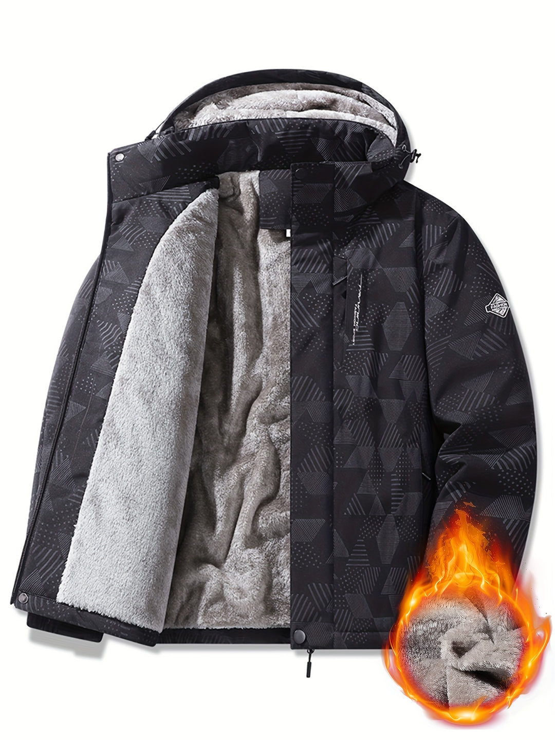 Lucas - Men's Winter Coat with Hood