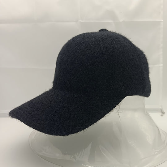 Elise - Warme Herfst/Winter Baseballcap met Imitatiebont