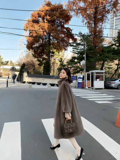 Natascha - Luxe Winterbontmantel