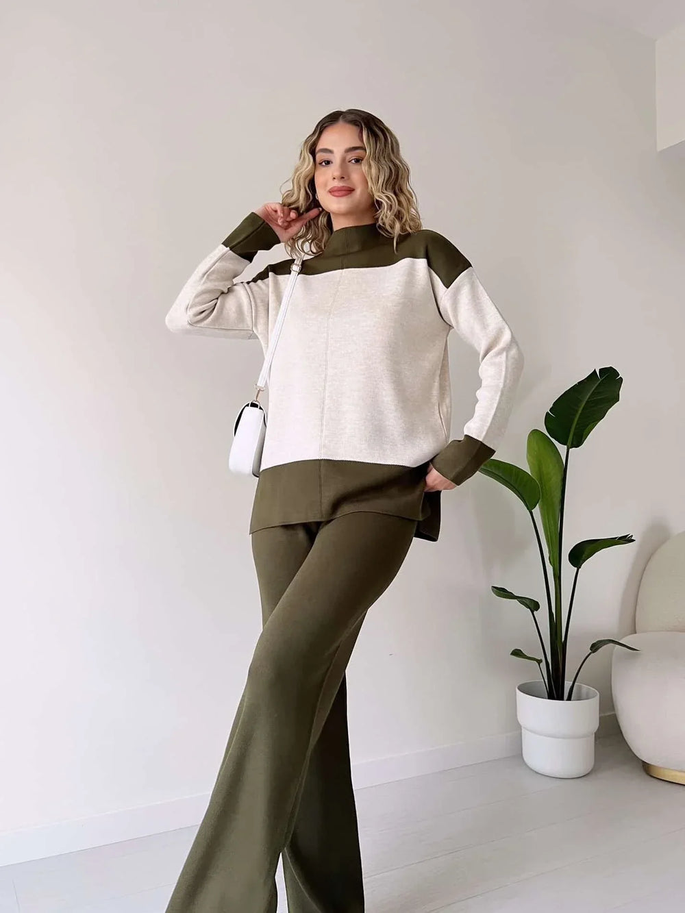 Emma - Stijlvol Knitwear Set: Mode Ontmoet Comfort