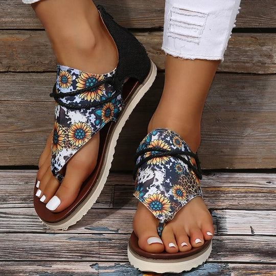 Mariska - Printed Sandals